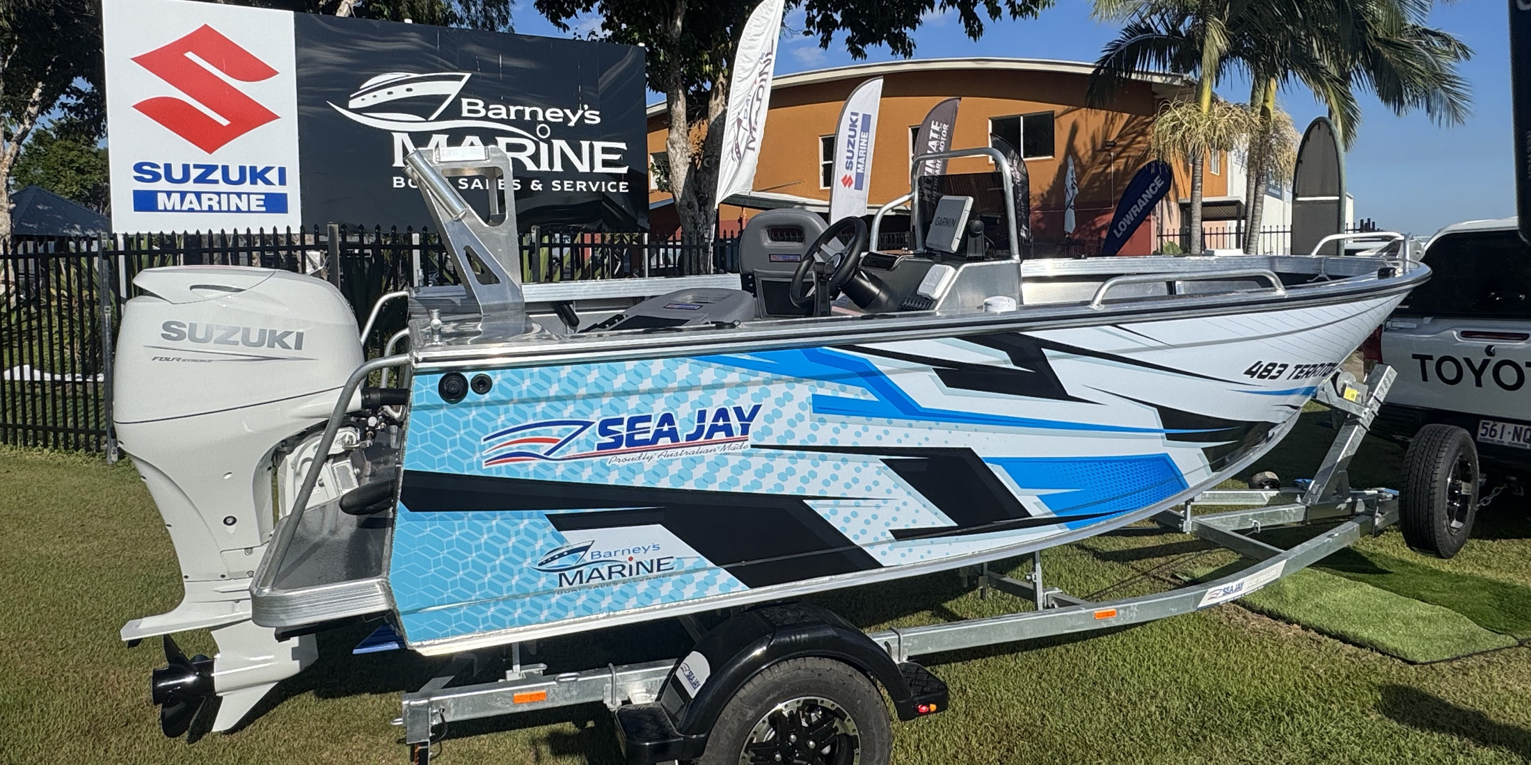 Sea Jay 483 Territory SC + Suzuki DF75ATL-W